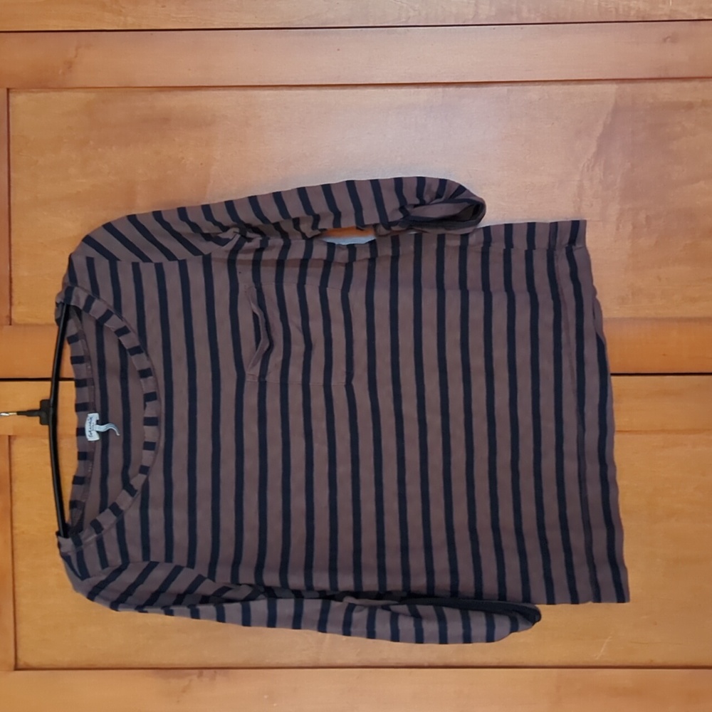 Splendid Anthropologie Striped Knit Top Small